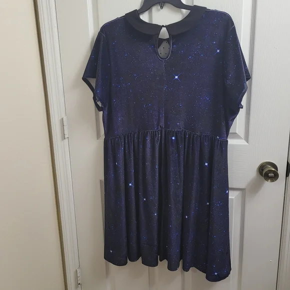 Doctor Who Cosmic Midi Dress with TARDIS - Picture 3 of 6